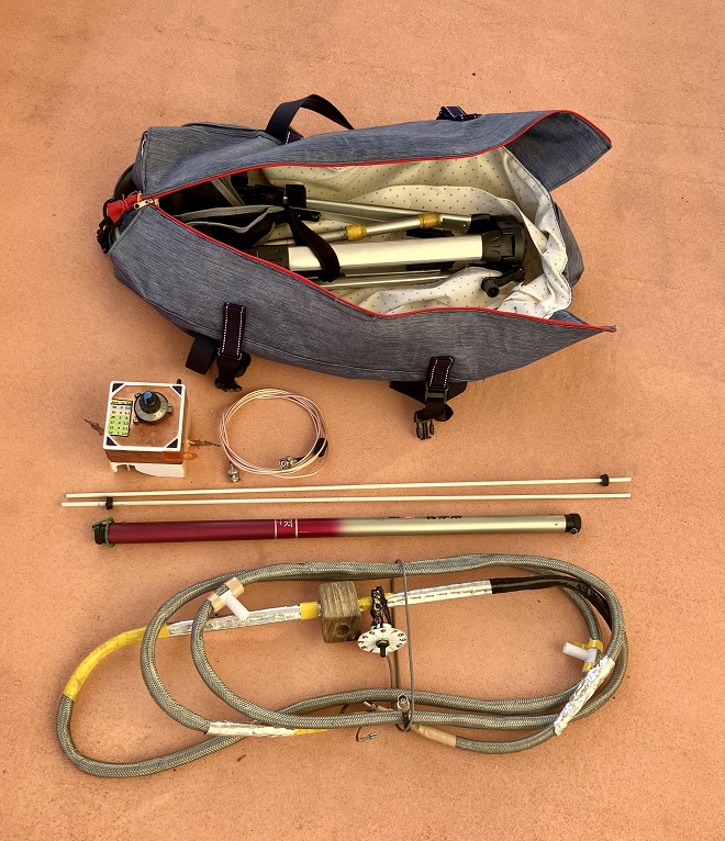From Steve's Workbench ／携帯用マグネチックループアンテナの